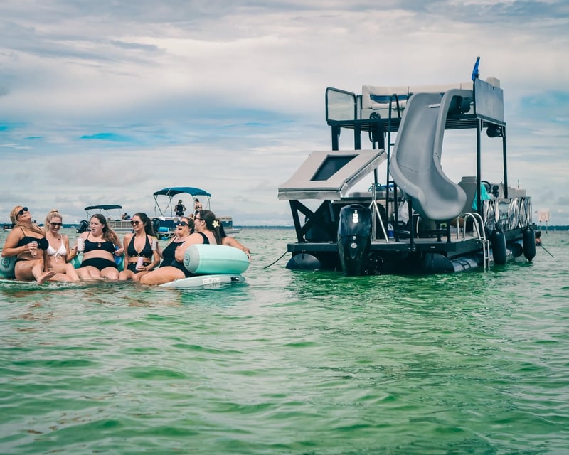 Double-Decker Pontoon Rental in Destin