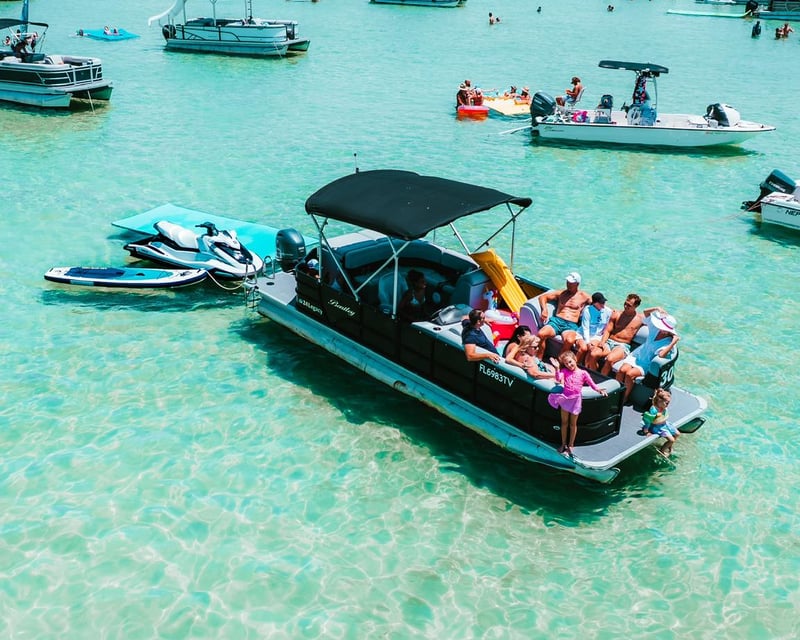 Crab Island Private Pontoon Charter