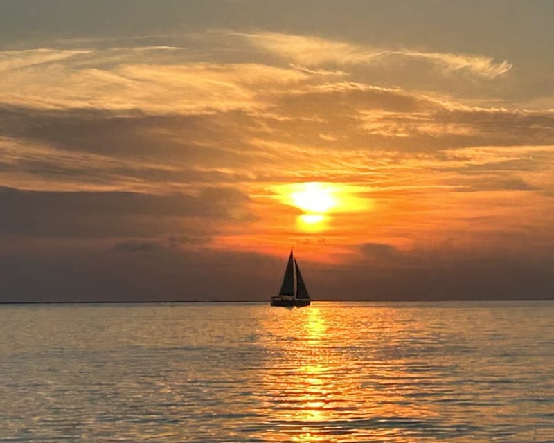 Pensacola Beach Sunset Sail on a 27' Sailboat