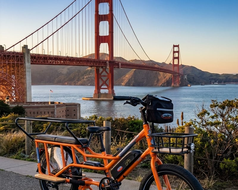 All-Day Electric Cargo Bike Rental in San Francisco