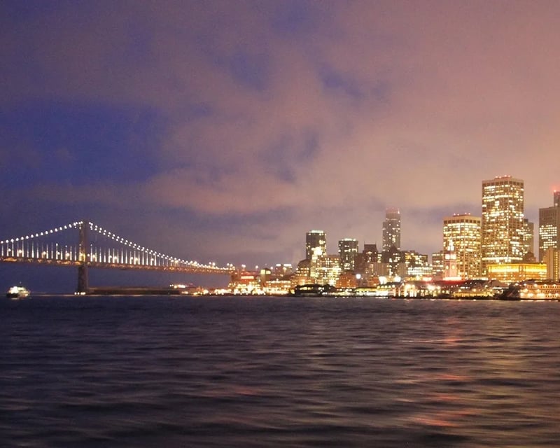 Ride a 1-Hour San Francisco Night Open-Top Bus Tour