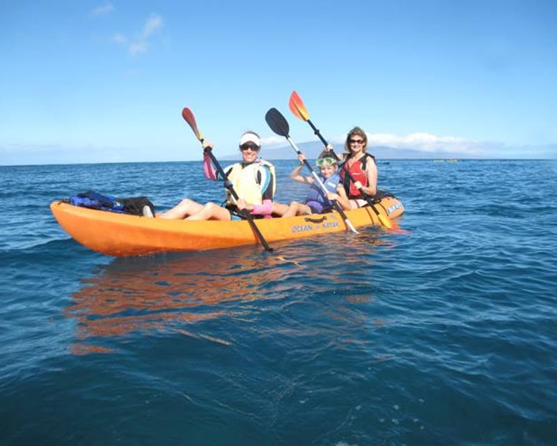 Turtle Town Kayak & Snorkel Tour from Makena Landing