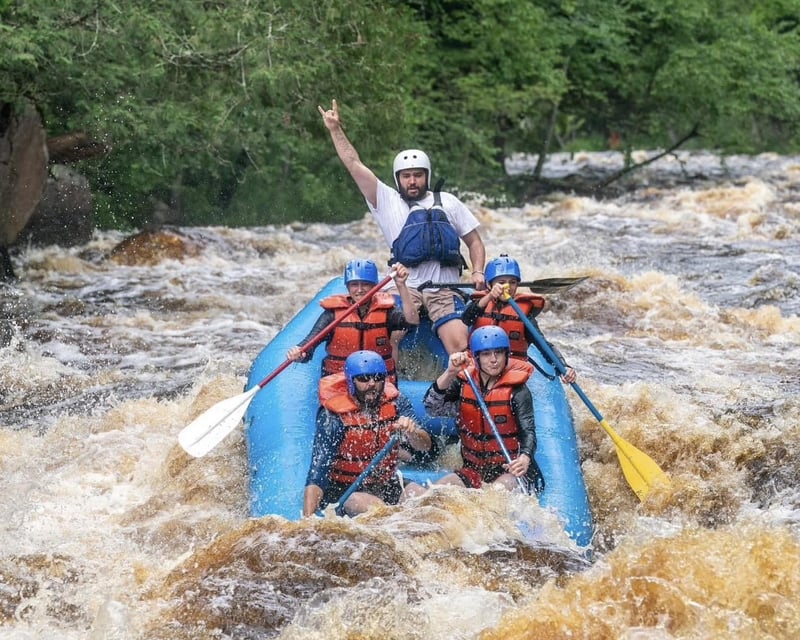 Guided Whitewater Rafting on the Peshtigo River