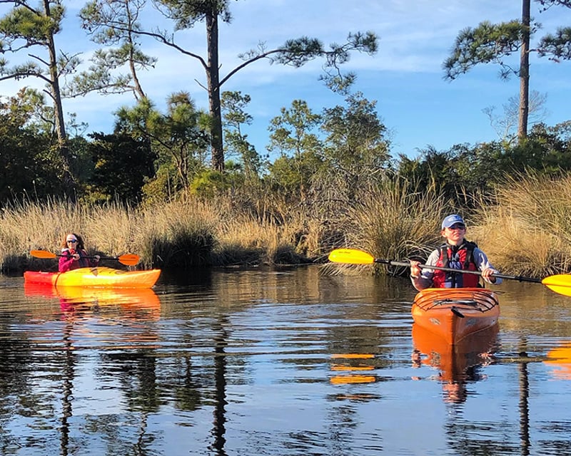 Kayak Kitty Hawk Maritime Forest & Marsh Tour