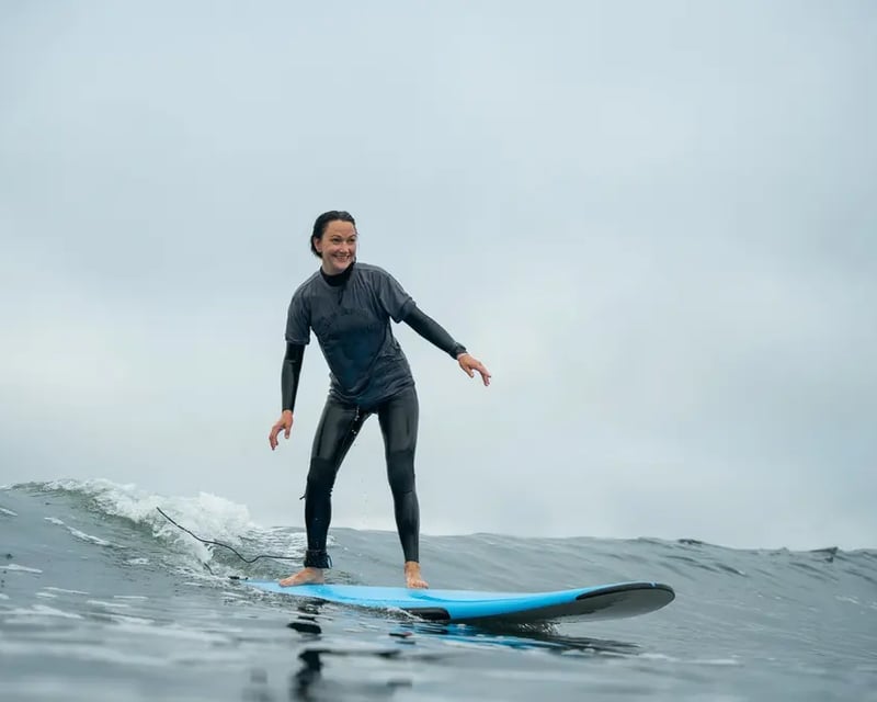 Private 2-Person Surf Lesson with Pro Surfer in Santa Cruz