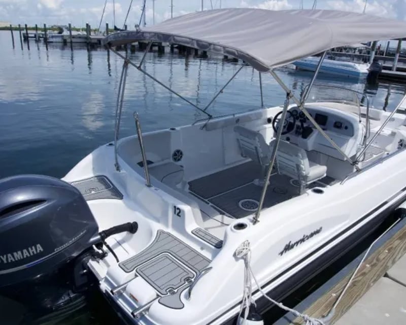 24' Deck Boat Rental for Water Sports Near St. Petersburg
