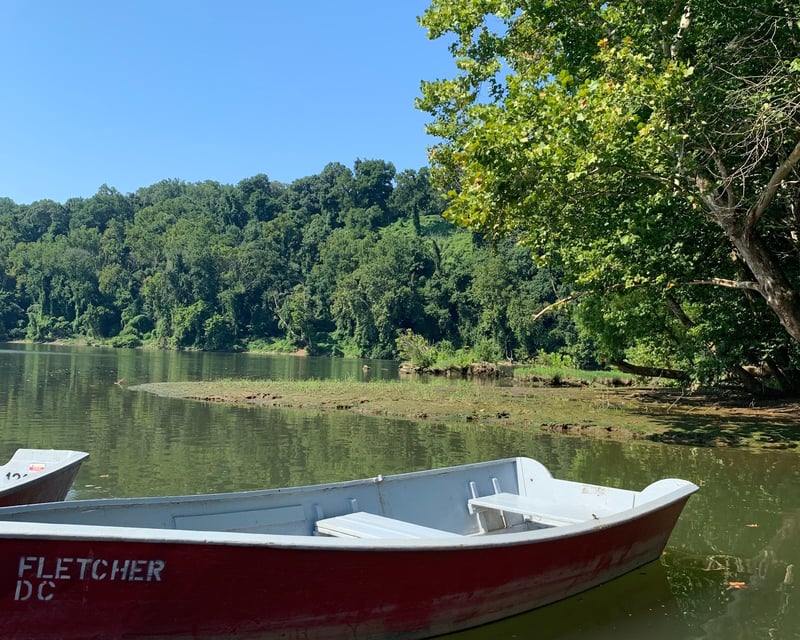 Rowboat Rental on the Potomac River in Washington, DC