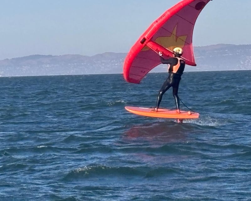 6-Day Intro Wing Foil Lessons in Tiburon