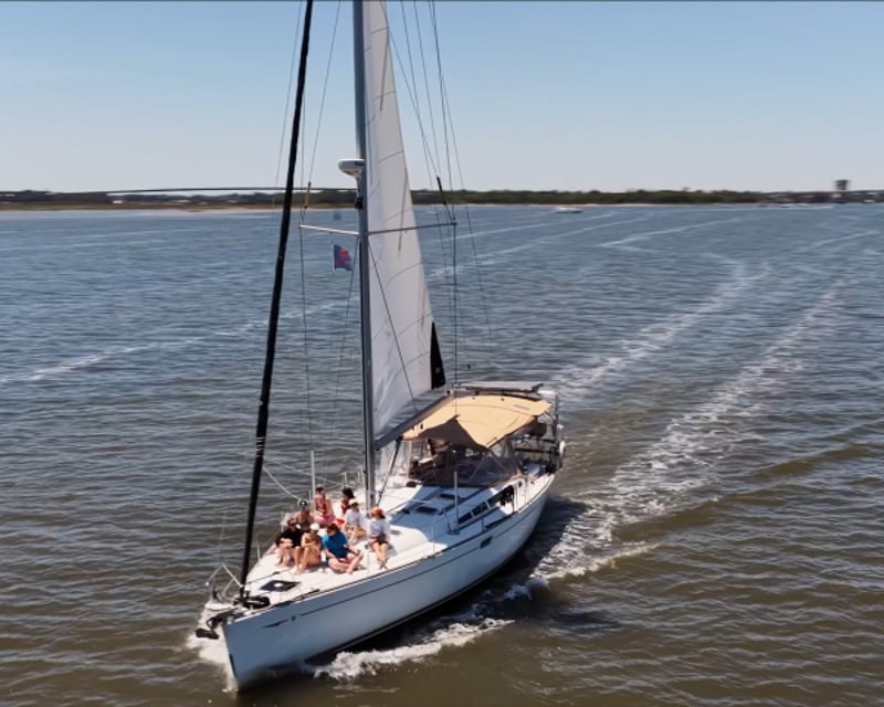 Overnight Sunset Sail Charter in Charleston Harbor