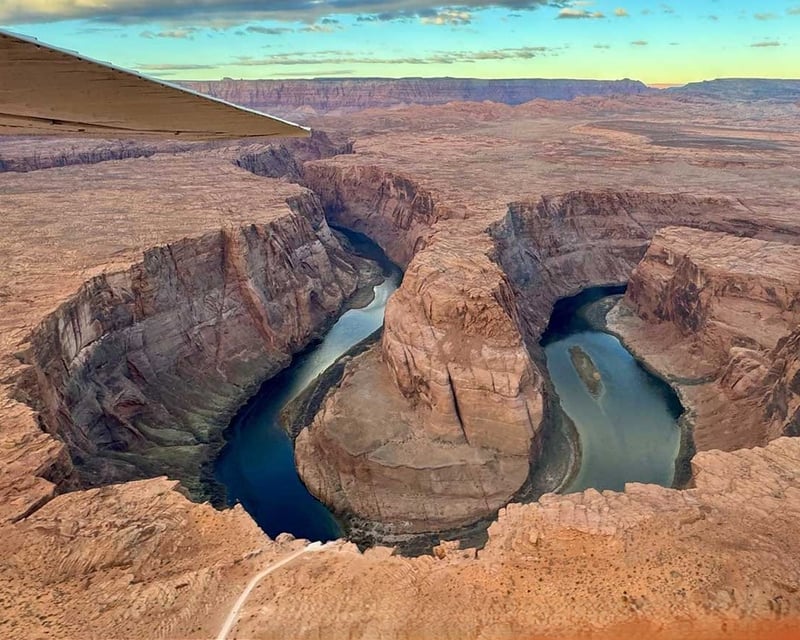 Upper Antelope Canyon Aerial Tour From Page