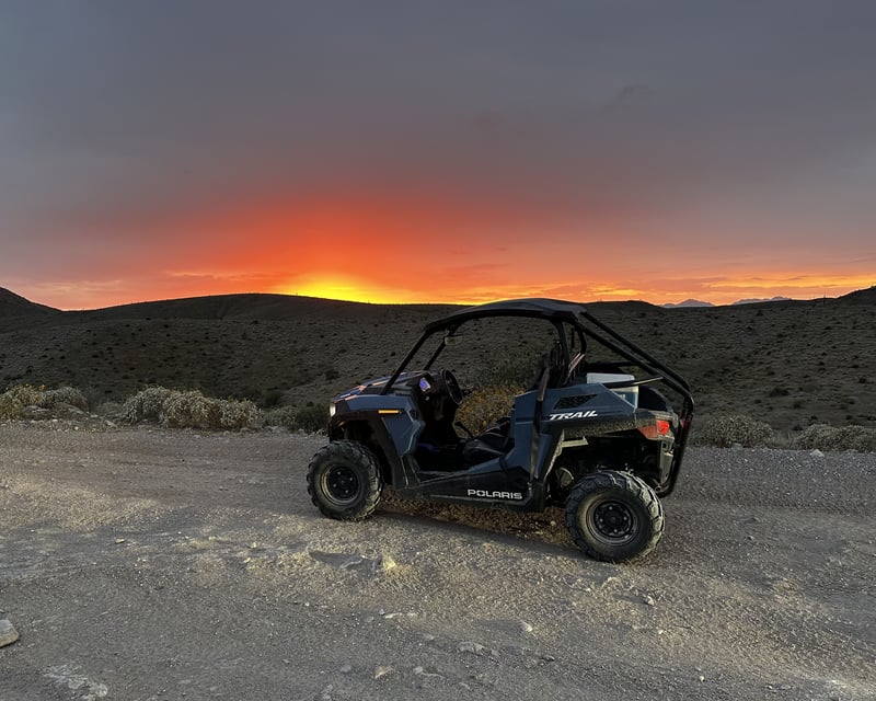 Sunset Polaris RZR Desert Tour Near Fountain Hills