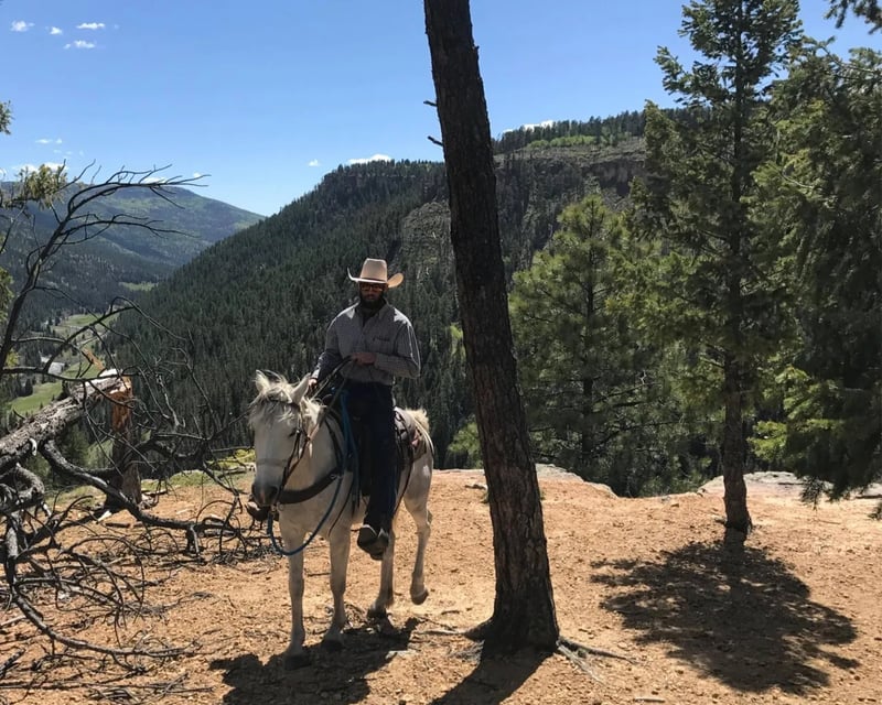 Ice Caves Horseback Ride in San Juan National Forest