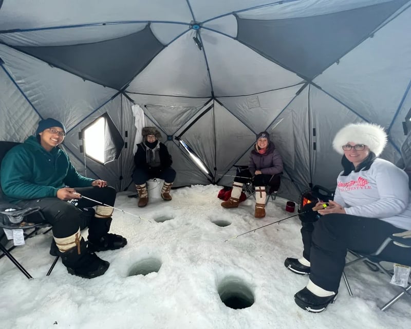 Wasilla 3-Hour Ice Fishing Charter