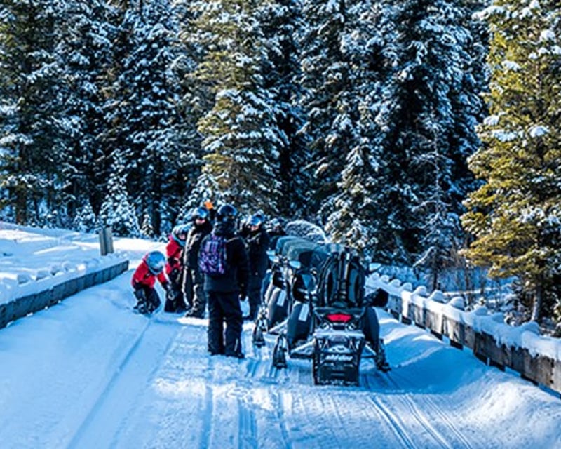 Bridger-Teton National Forest Snowmobile Tour