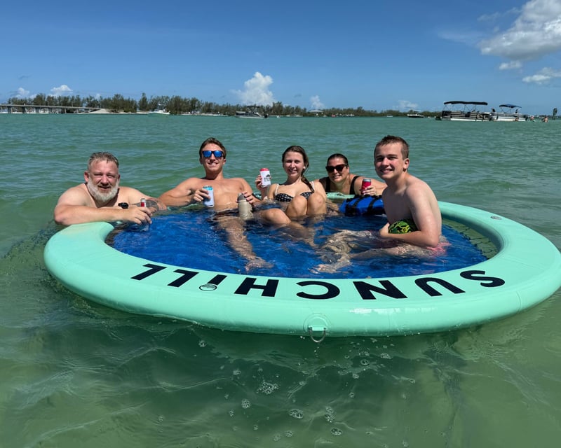 Private Sandbar Boat Charter on Anna Maria Island