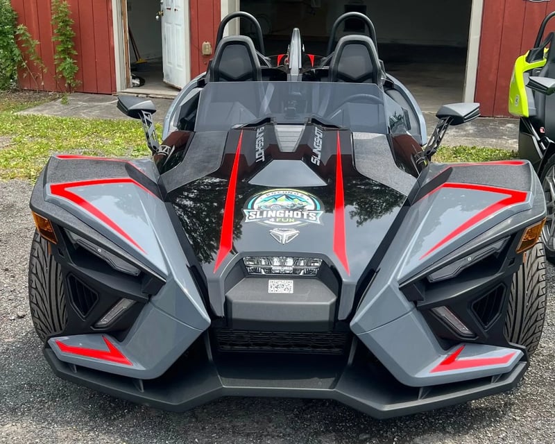 Open-Air Polaris Slingshot Rental in Stroudsburg