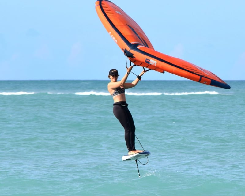 Beginner Wingfoiling Lesson at Kanaha Beach Park, Maui