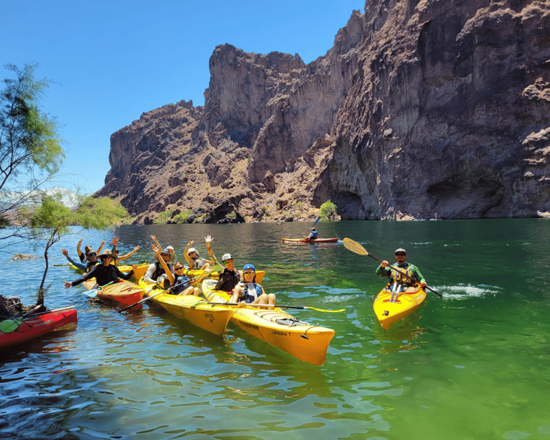 Private Emerald Cave Kayak Tour Near Las Vegas