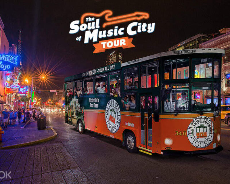 Nashville Music History Trolley Tour with Live Songs